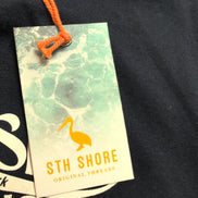 T-shirt STH Shore XL Bleu Marine Logo Surf California 100% Coton Neuf