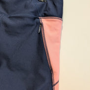 Pantalon Legging Under Armour HeatGear Compression Marine & Rose - Femme T.S