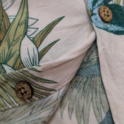 Chemise hawaïenne Puritan feuilles manches courtes taille L
