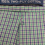 Chemise Polo Ralph Lauren Shirt L Blake Carreaux Vert Violet Two-Ply Button Down