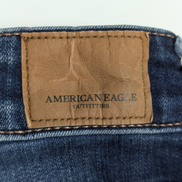 JEAN Fille AMERICAN EAGLE Taille S (6 US) Slim Fit Troué Vintage Super Stretch