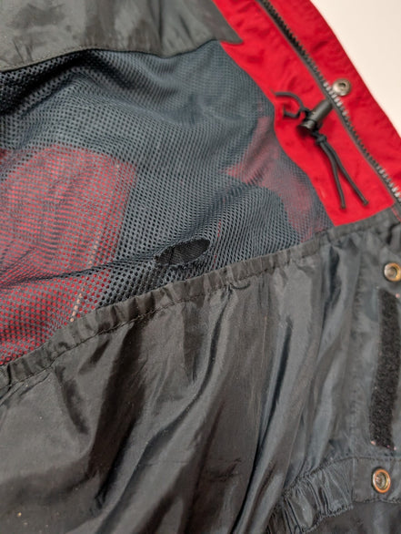 Veste Technique The North Face TNF Vintage L Rouge Noire Manteau Capuche