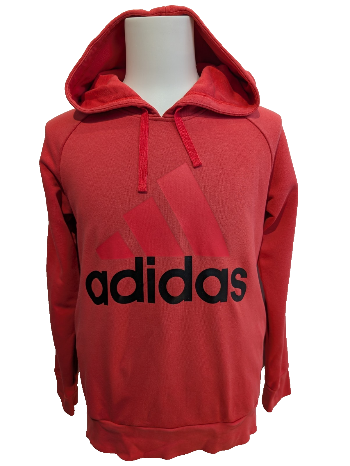 Sweat à Capuche Adidas Rose Foncé - Grand Logo - Comme Neuf - Taille S/M
