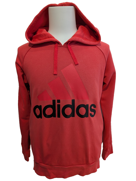Sweat à Capuche Adidas Rose Foncé - Grand Logo - Comme Neuf - Taille S/M