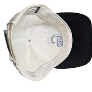 Casquette PUMA Colorado Rockies Vintage Blanche Logo Brodé Argent Bleu