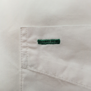 Chemise Tommy Hilfiger Manches Courtes Blanche 100% Coton Logo Doré Taille XL