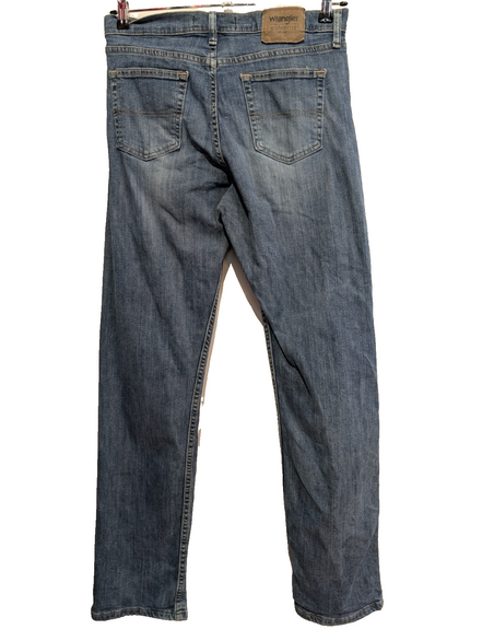 Jean Wrangler Homme Bleu Stretch W30 L34 Vintage Original Denim