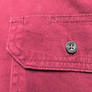 Chemise Wrangler strech flex Manches Longues Bordeaux 2 Poches Taille L
