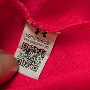Haut Technique Under Armour HeatGear Rose Fluo Enfant XS