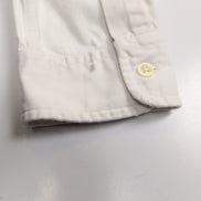 Chemise Ralph Lauren XL Vintage Blanche Coton Lourd Logo Bleu
