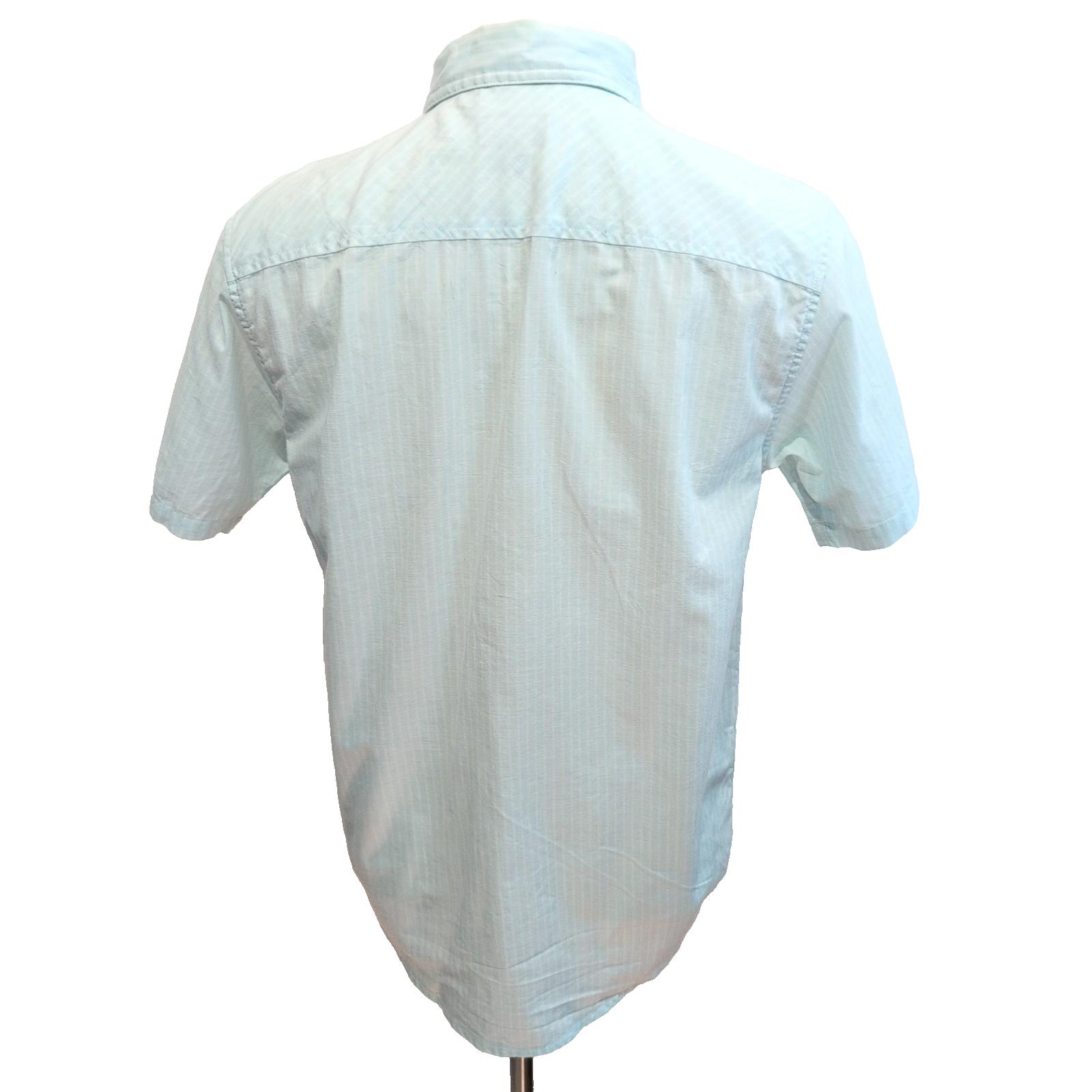 Chemise Patagonia manche courte S Vert Pastel Rayures Coton