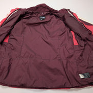 Veste The North Face Femme M/T Zuner Rose Bordeaux Coupe-Vent Pare-Pluie TNF