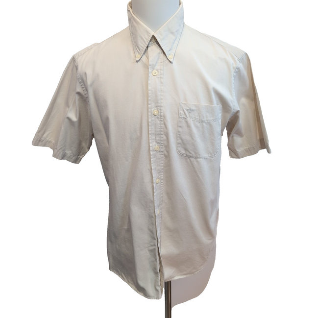 Chemise Dockers Vintage Beige avec Poche - 100% Coton - Taille L