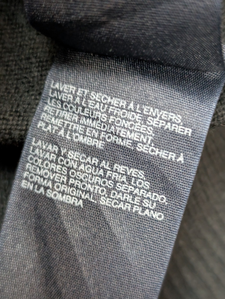 Pull Tommy Hilfiger Homme Col V Noir Coton et Cachemire - Taille XXL