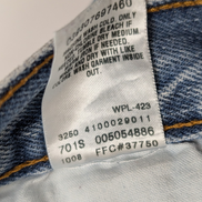 Jean Levi's 505 Regular Fit Vintage Homme W38 L30 Bleu Ciel Denim Light Wash