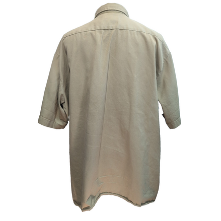 Chemise Dickies 3XL Made in Honduras Beige Workwear Manches Courtes