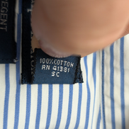 Chemise Polo Ralph Lauren Shirt L XL Regent Custom Fit Rayée Poignets Mousquetai