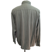 Chemise Wrangler Comfort Flex Stretch Vert Kaki avec Poches Taille L