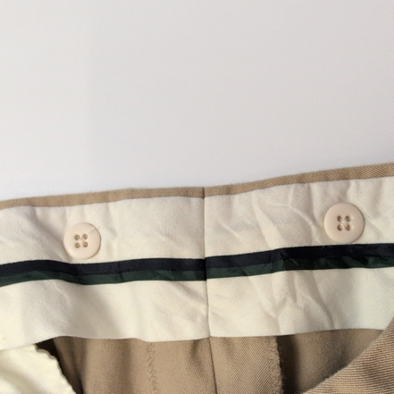 Pantalon de costume beige Tommy Hilfiger pour bretelles taille W38xL39 FR48