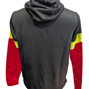 Veste à capuche Nike Noir Jaune Fluo Rouge Taille S/M (Mesures réelles)