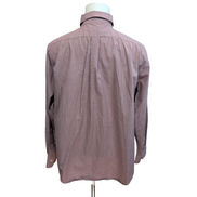 Chemise Lauren Ralph Lauren XL rouge micro carreaux Classic Fit stretch