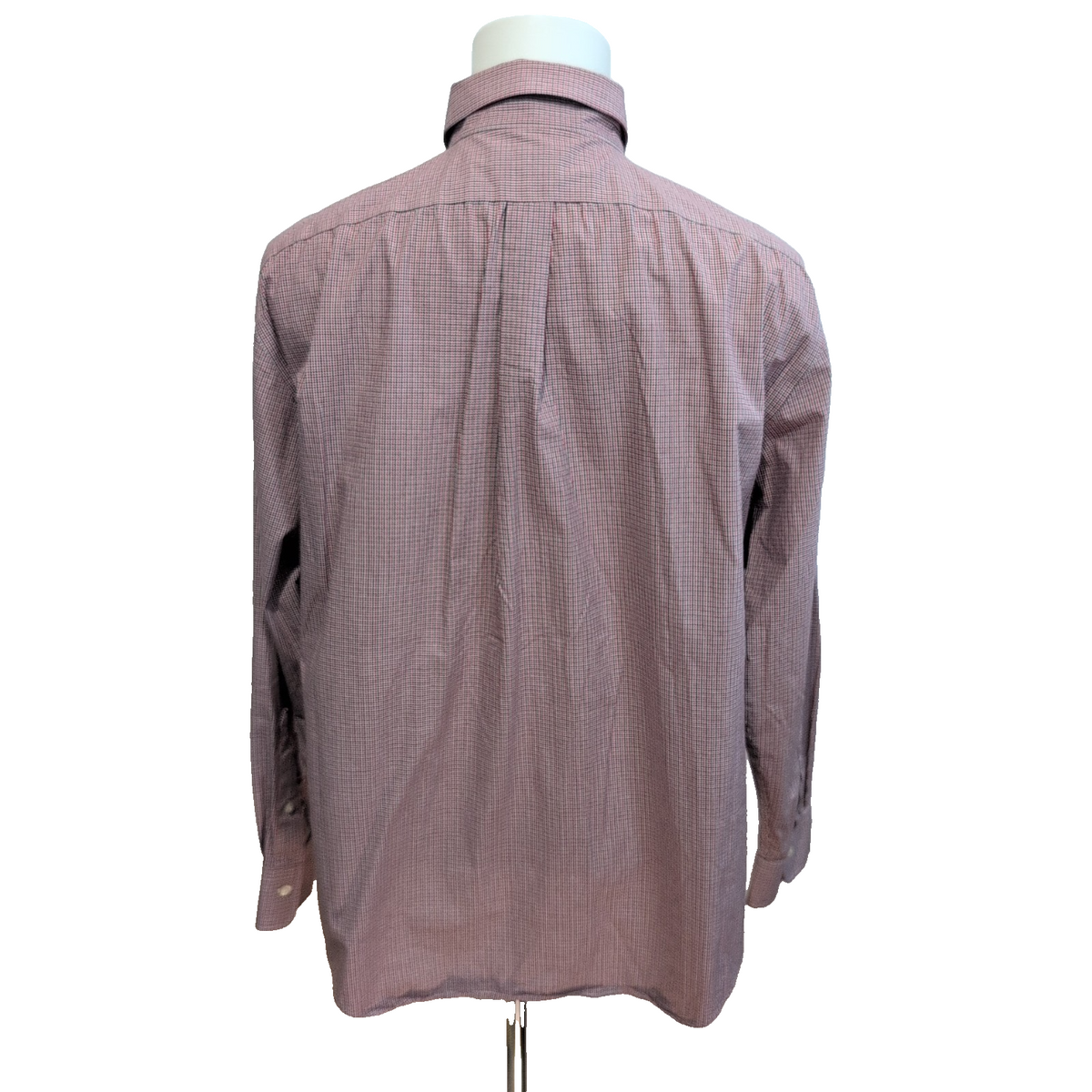Chemise Lauren Ralph Lauren XL rouge micro carreaux Classic Fit stretch