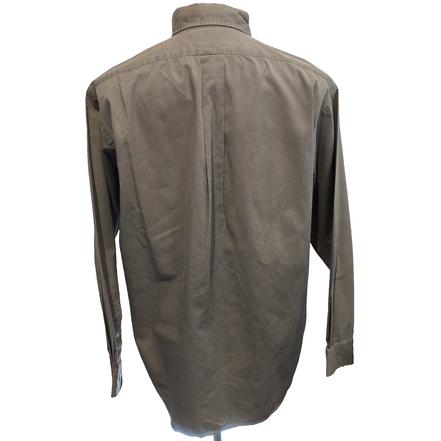Chemise Ralph Lauren Blake M Kaki Vintage Logo Brodé Made in USA Coton