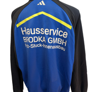 Veste de survêtement Adidas Bleue Taille XL (Mesures réelles)