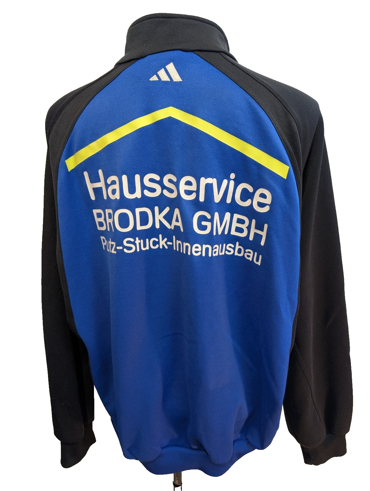 Veste de survêtement Adidas Bleue Taille XL (Mesures réelles)