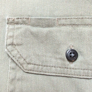 Chemise Wrangler Comfort Flex Stretch Vert Kaki avec Poches Taille L