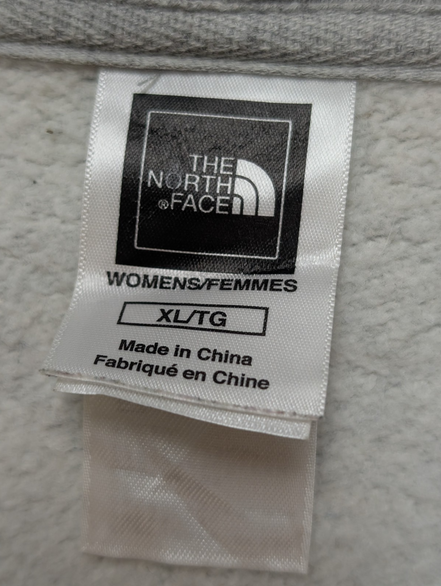 Veste à Capuche The North Face Rare Fermeture Diagonale Grise - Taille XL