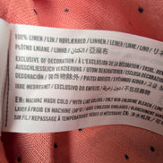 Chemise Abercrombie & Fitch 100% Lin Corail Pois Manches Longues Taille S