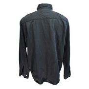Chemise Wrangler Noire Workwear Manches Longues Taille L