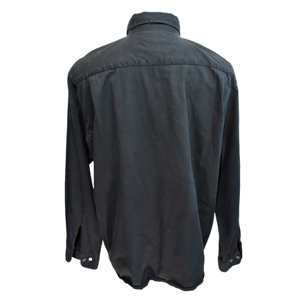 Chemise Wrangler Noire Workwear Manches Longues Taille L