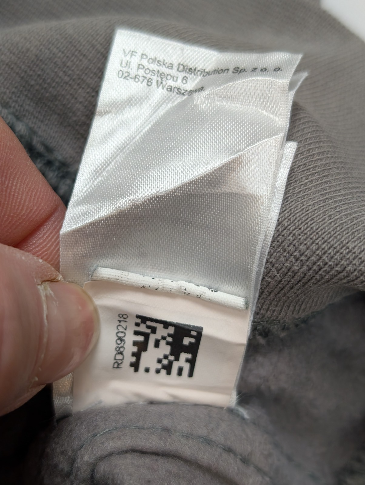 The North Face Sweat à Capuche Gris - Logo Jaune Motif Camouflage - Taille L