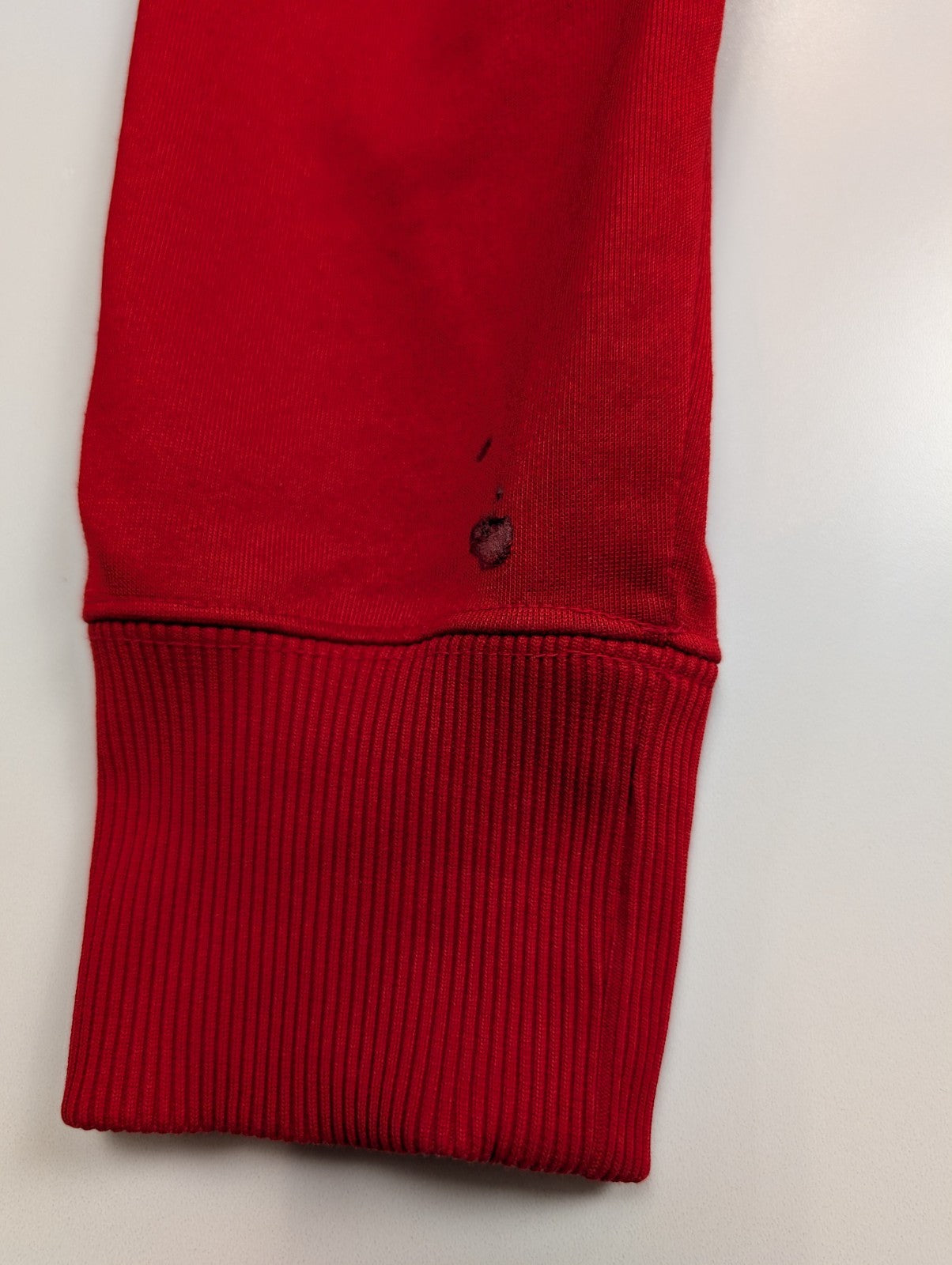 Veste à capuche Nike Hoodie Rouge Taille M Homme Sportswear Zippée