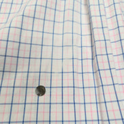 Chemise Ralph Lauren XL Rose Bleu Carreaux Classic Fit Shirt Button Down Coton