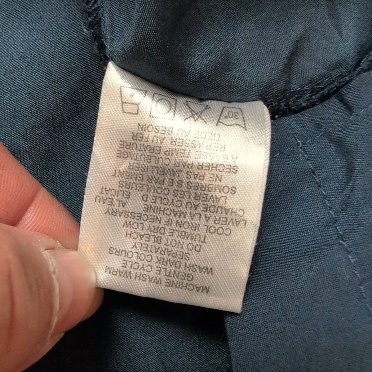 Chemise hawaïenne Panama Studio Havana bleu marine rayures XL manches courtes