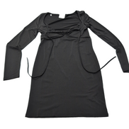 Robe Terranova T.M Noire Manches Longues Stretch Neuve Avec Étiquette
