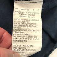 Dickies Chemise Bleu Marine Workwear Manches Courtes Homme Taille 2XL