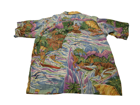 Chemise hawaïenne Patagonia 1994 Pataloha Limited Edition Paradise taille S #645