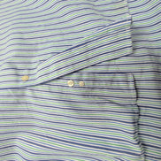 Chemise CHAPS à rayures bleues et vertes taille XXL #58e