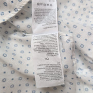 Chemise Nautica blanche motifs marguerites manches longues 1 poche L