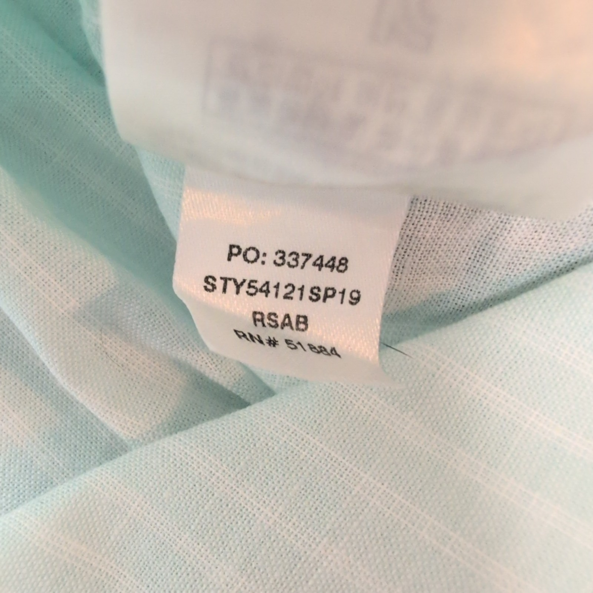 Chemise Patagonia L vert pâle rayures coton bio manches courtes