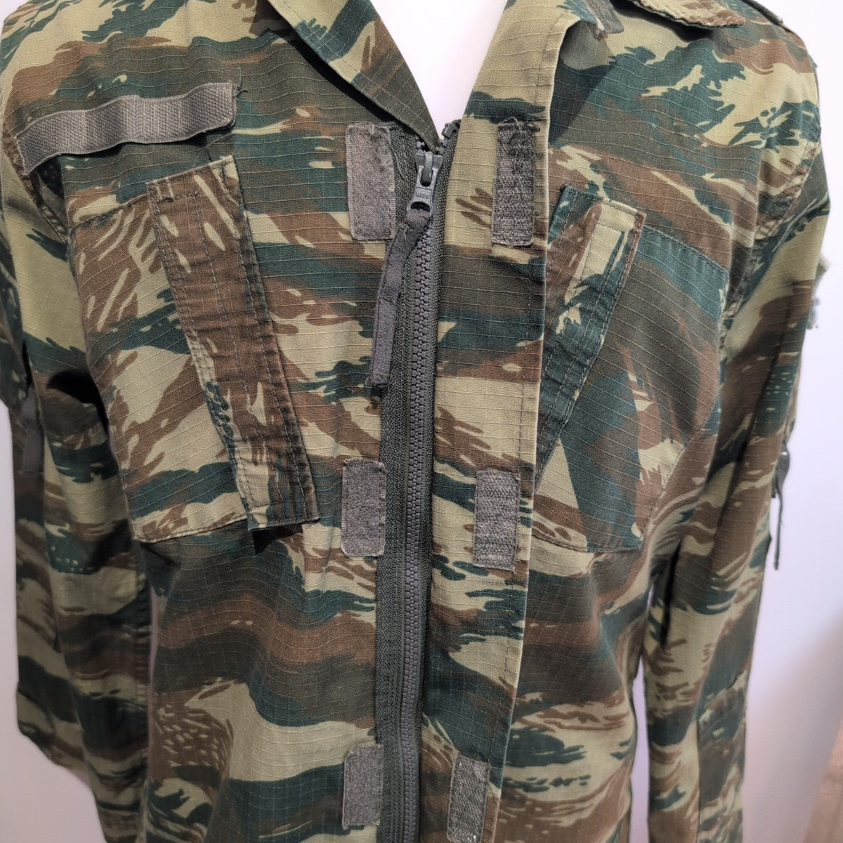 Veste militaire camouflage kaki marron Taille S Army Combat Ripstop Camo