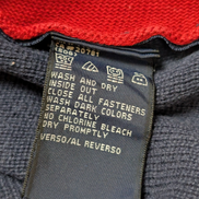 Pull Tommy Hilfiger vintage rare bleu marine col zippé poches homme taille L