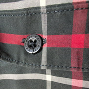 Chemise Carhartt Manches Courtes Rouge et Noir à carreaux - Taille XL