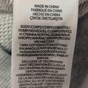 Gilet Polo Ralph Lauren sans manches gris zippé coton Pima taille M