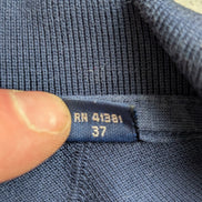 Polo manches courtes Polo Ralph Lauren Golf L bleu marine rayures coton Pima