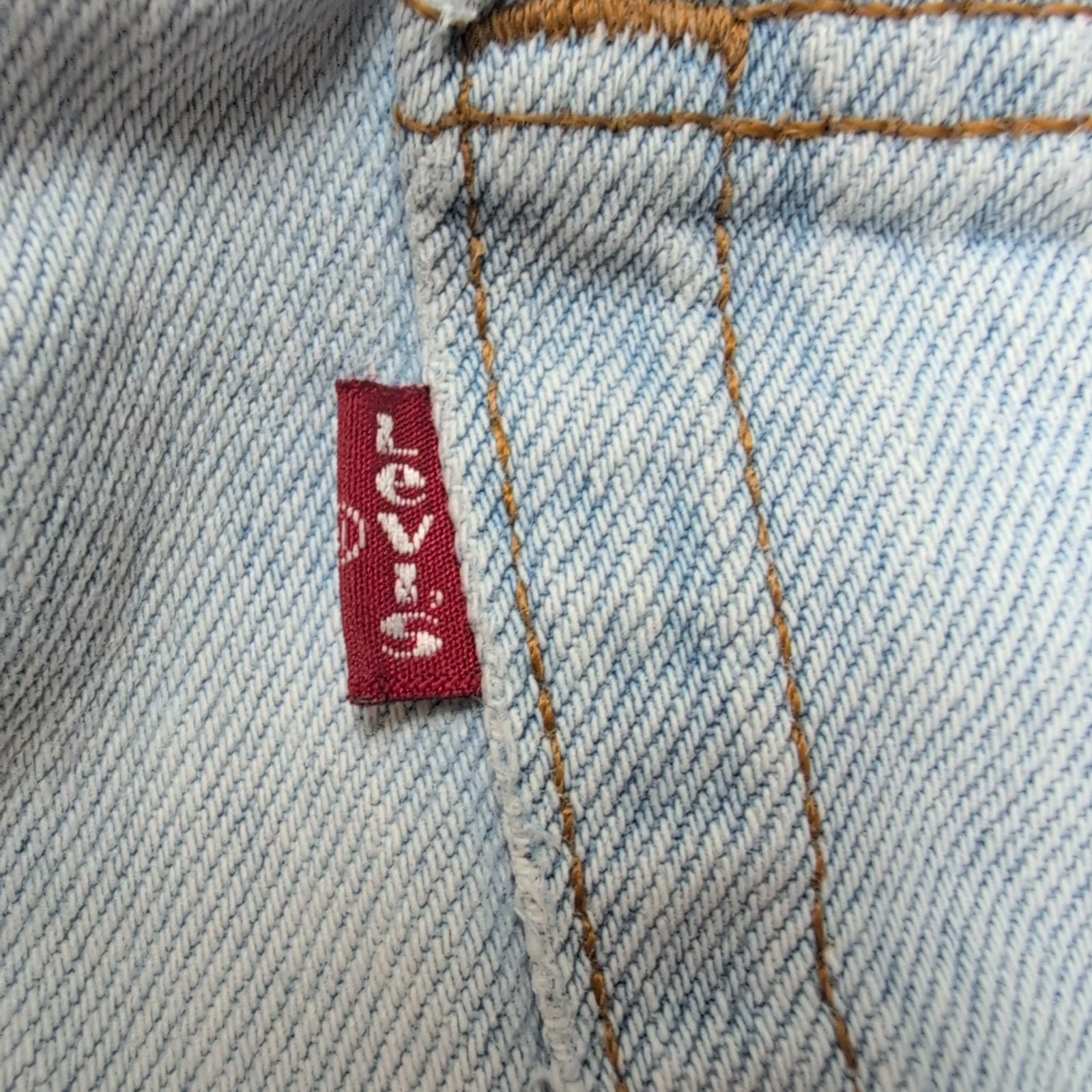 Levi’s 501 Jean Homme W30 L30 Bleu Clair Vintage W38 L34